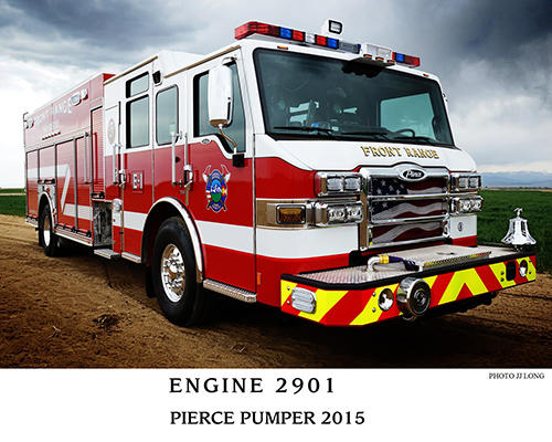 Engine 2901 Pierce Pumper 2015 Photo by JJ Long