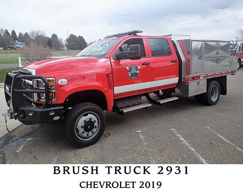 Brush Truck 2931 Chevrolet 2019