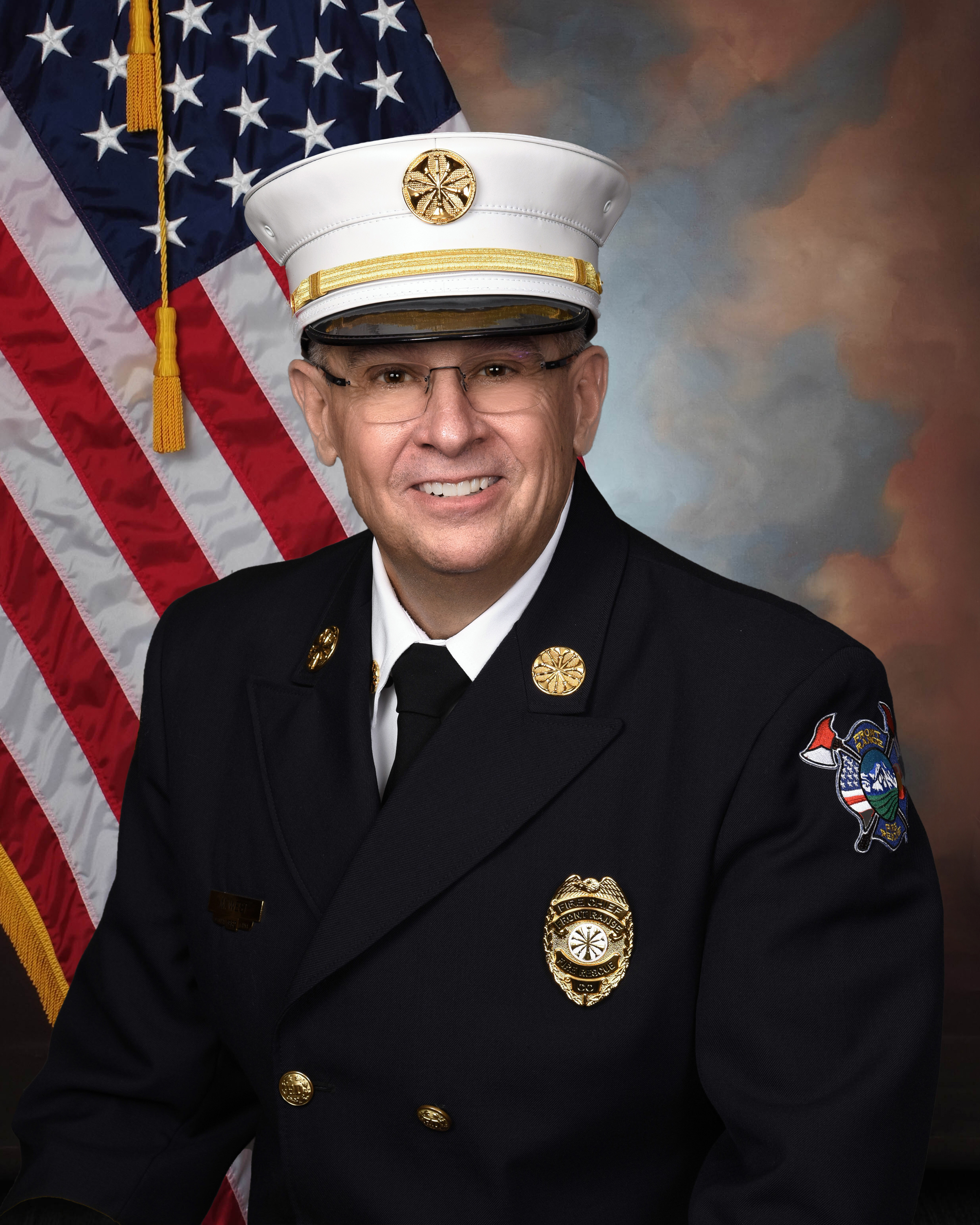 Pic of Fire Chief Michael West