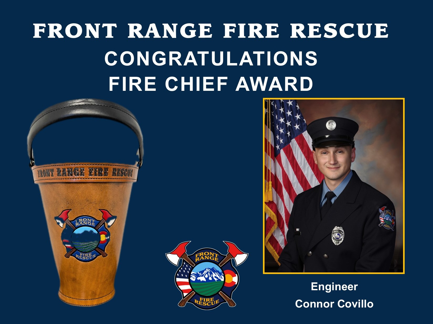 Fire Chief Award Connor Covillo